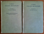 A short Italian dictionary - Cambridge University Press - 2 vol.