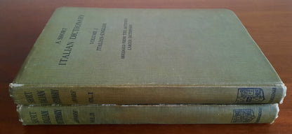 A short Italian dictionary - Cambridge University Press - 2 vol.