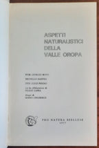 Aspetti naturalistici della Valle Oropa - Pro Natura Biellese