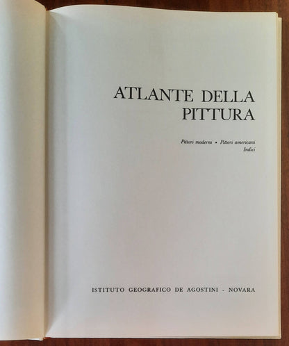 Atlante della pittura. Pittori moderni - Pittori americani - Indici
