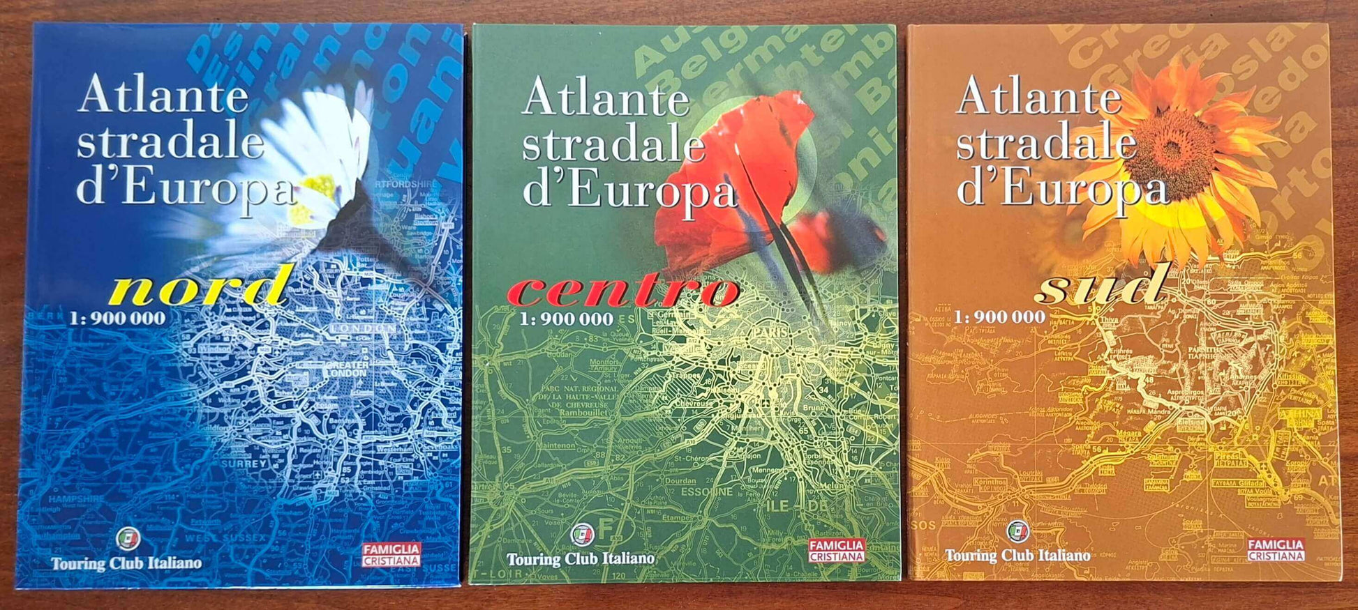 Atlante stradale d'Europa. Nord - Centro - Sud - in 3 vol. - Touring Club