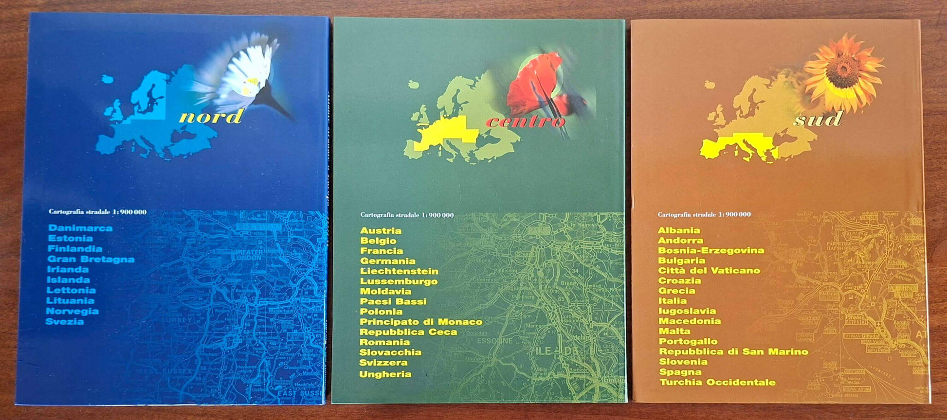 Atlante stradale d'Europa. Nord - Centro - Sud - in 3 vol. - Touring Club