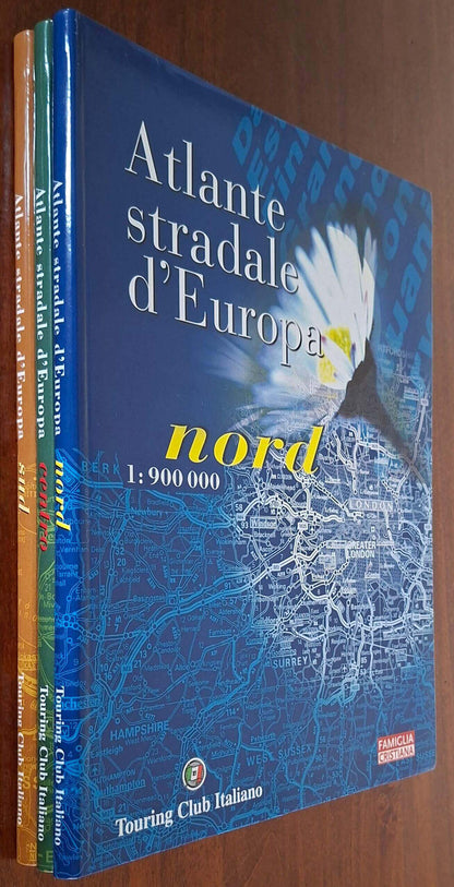 Atlante stradale d'Europa. Nord - Centro - Sud - in 3 vol. - Touring Club