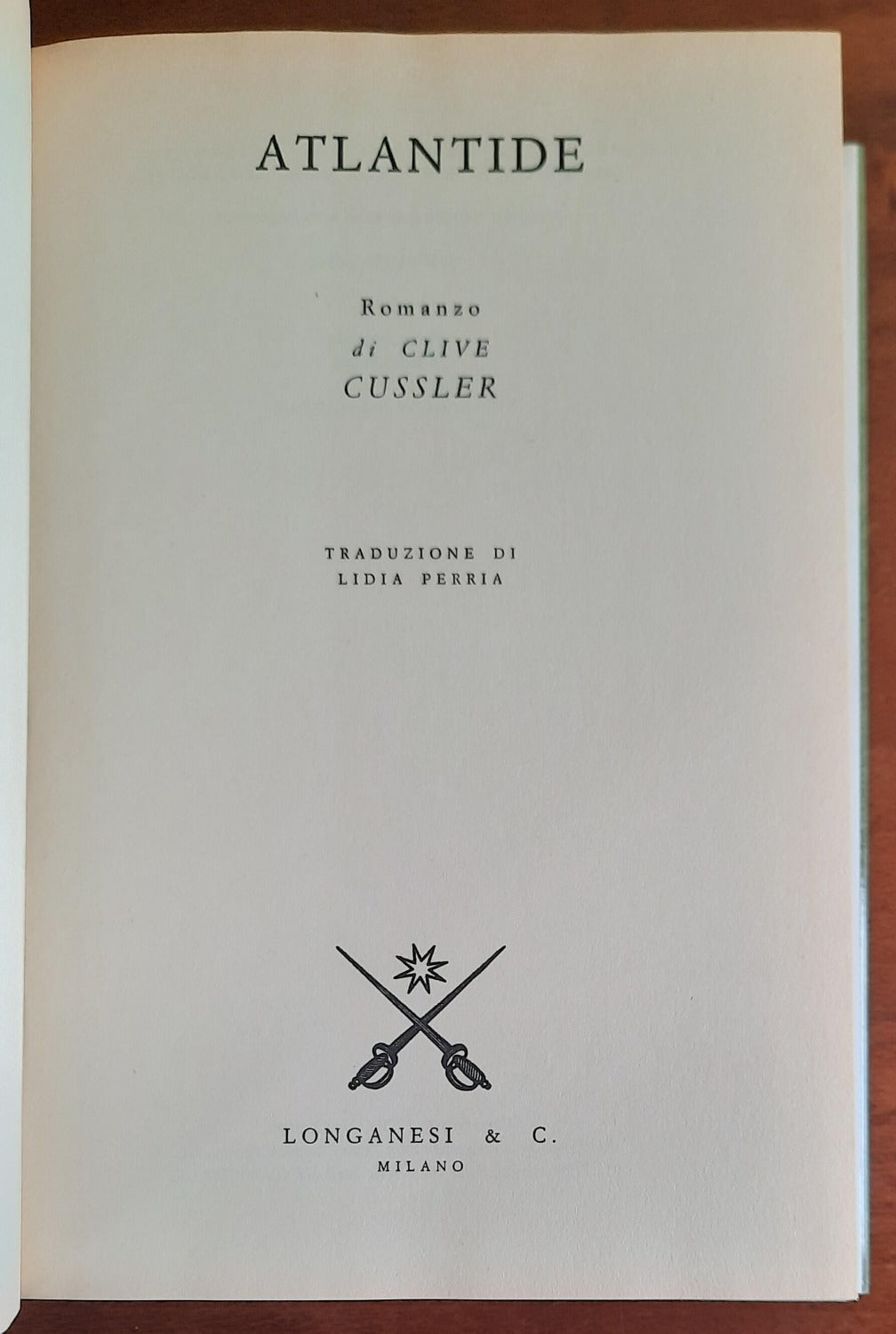 Atlantide - di Clive Cussler - Libreria Biellese