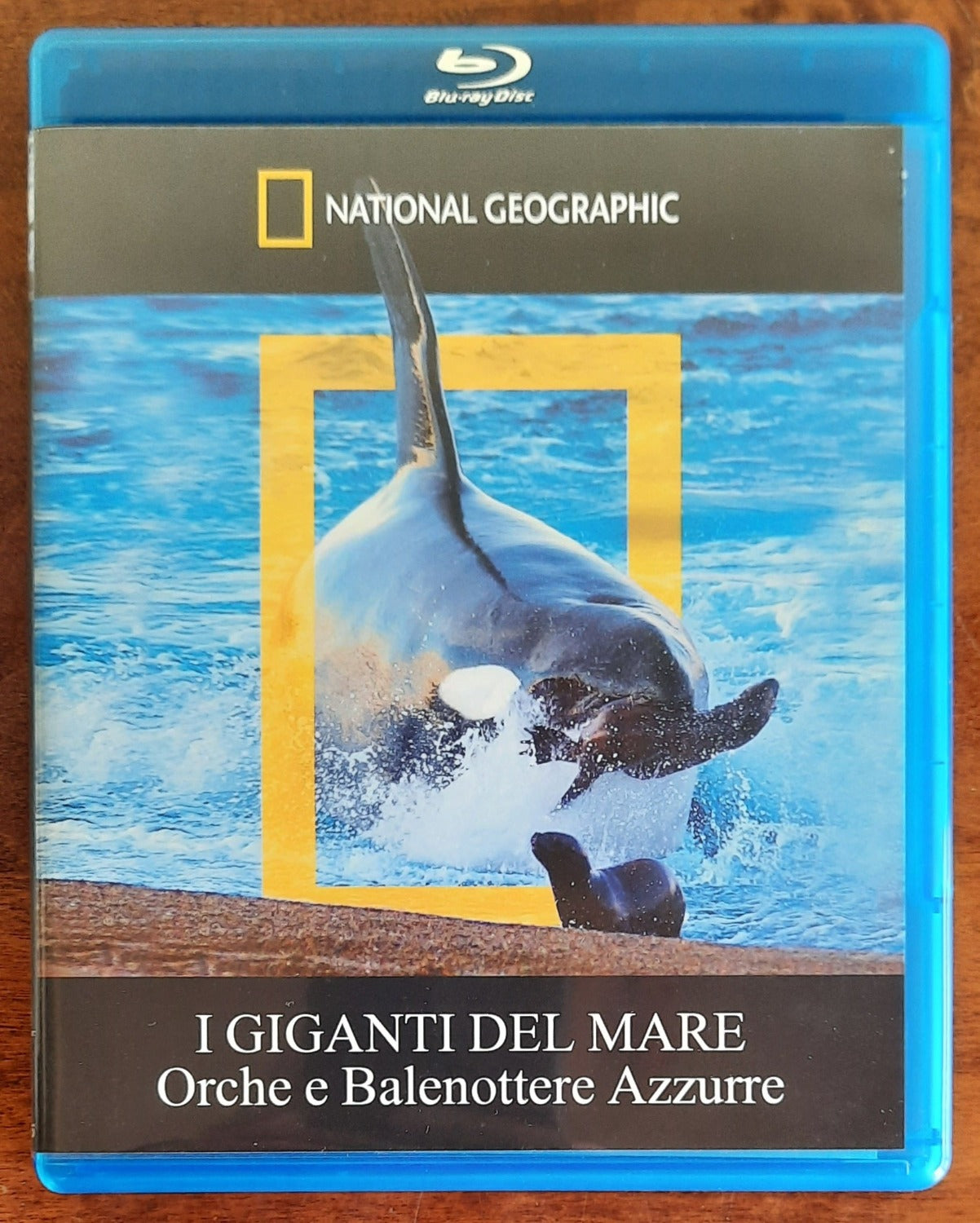 Blu-ray : I giganti del mare. Orche e Balenottere azzurre - National G. - 2011