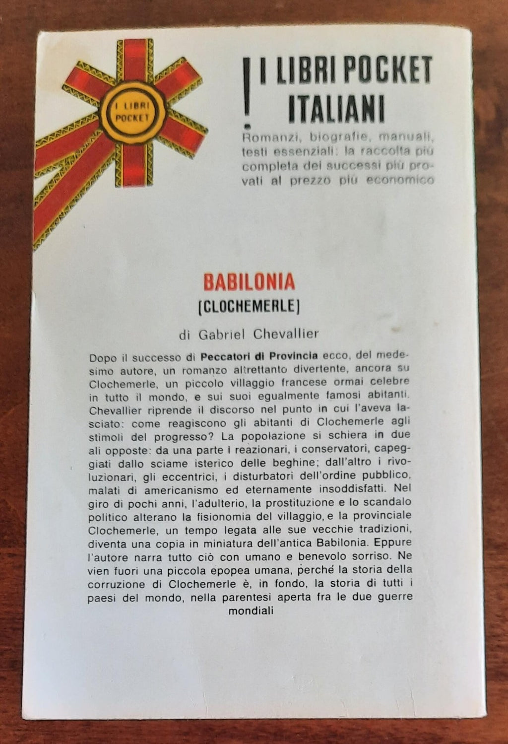 Babilonia (Clochemerle) - Longanesi - Libreria Biellese