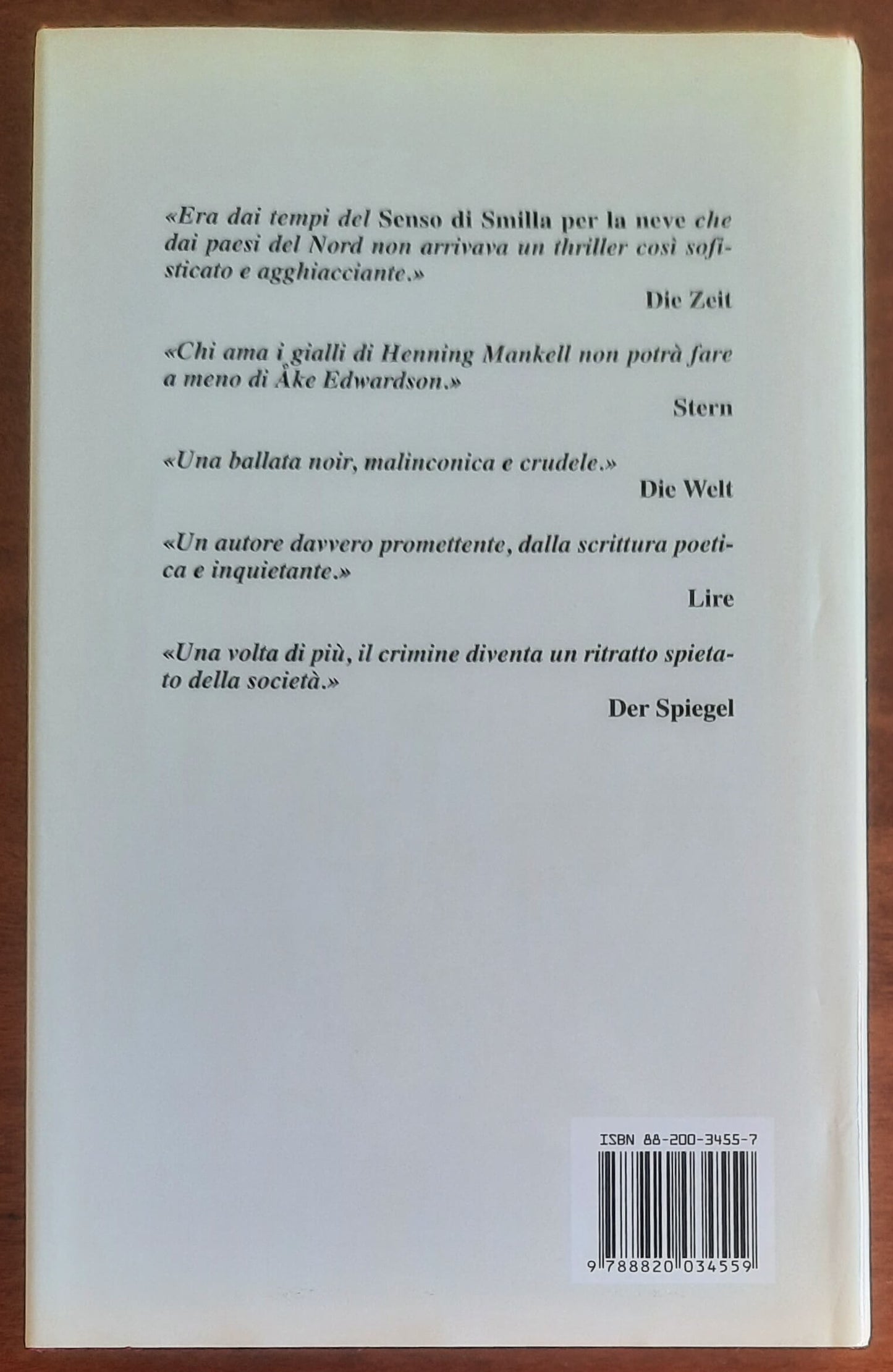 Balla con l’angelo - di Ake Edwardson - Sperling e Kupfer