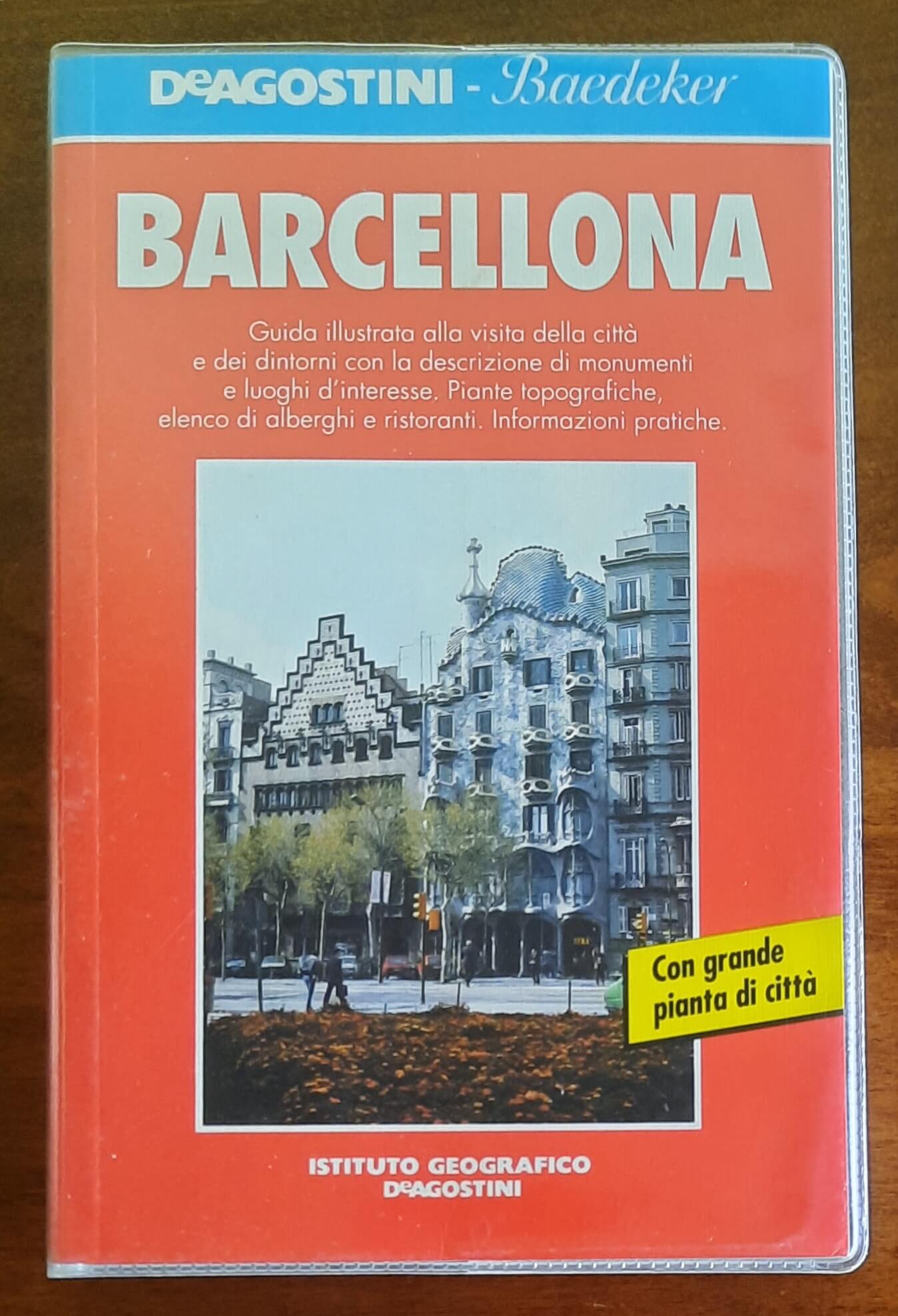 Barcellona. Guida illustrata alla visita della città e dei dintorni con la descrizione di monumenti e luoghi d’interesse + pianta della città