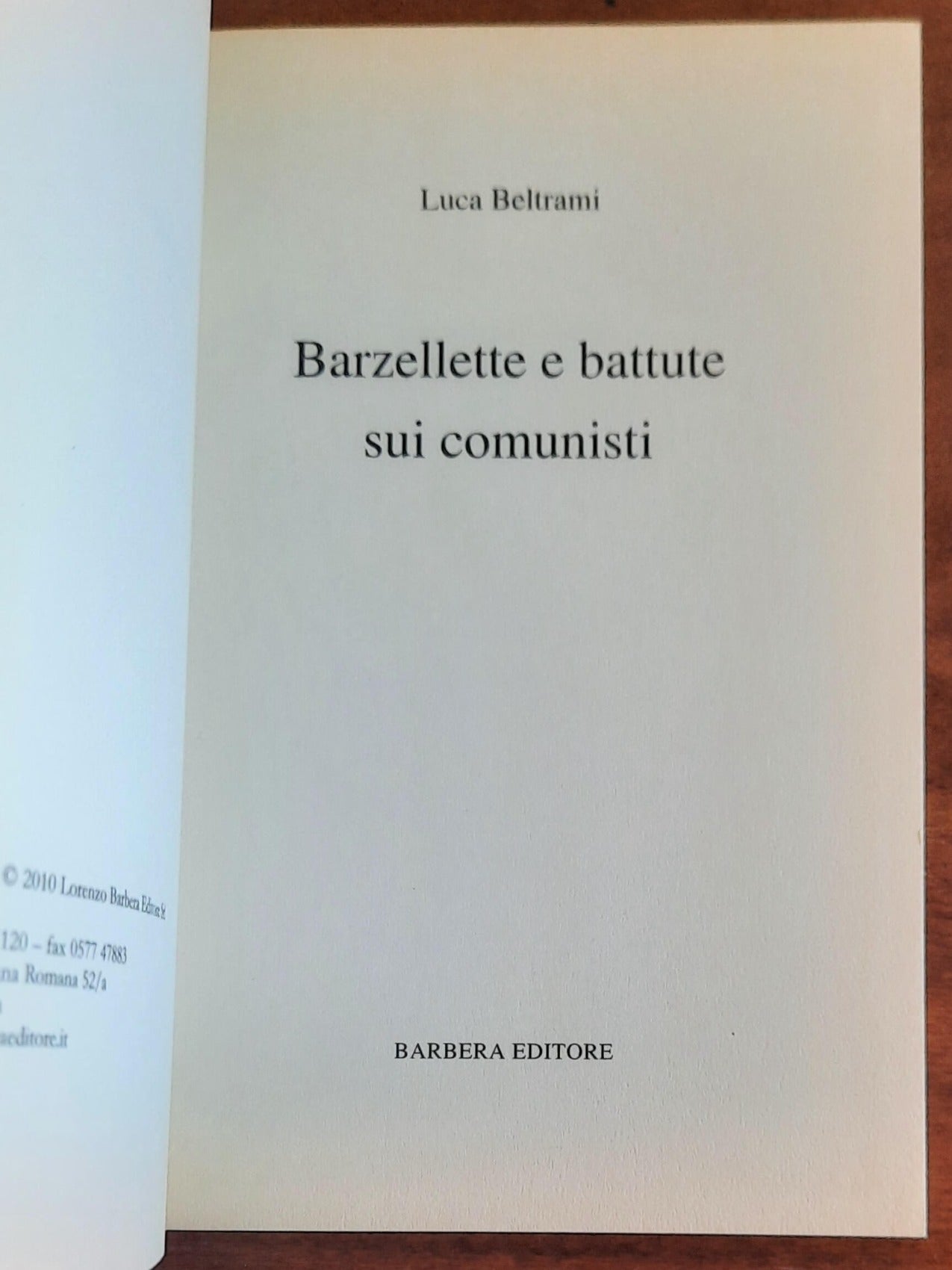 Barzellette e battute sui comunisti - di Luca Beltrami