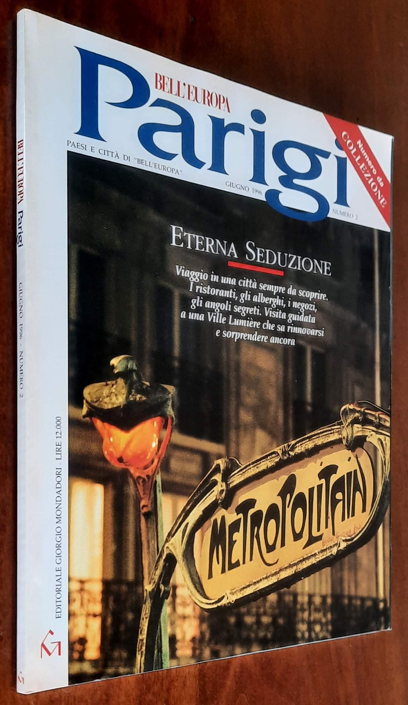 Bell’Europa - n. 2 giugno 1996 - numero da collezione - Parigi - Mondadori