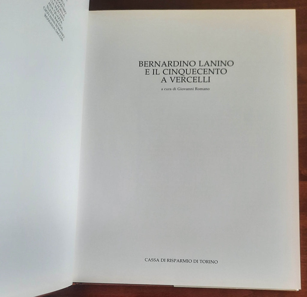 Bernardino Lanino e il Cinquecento a Vercelli