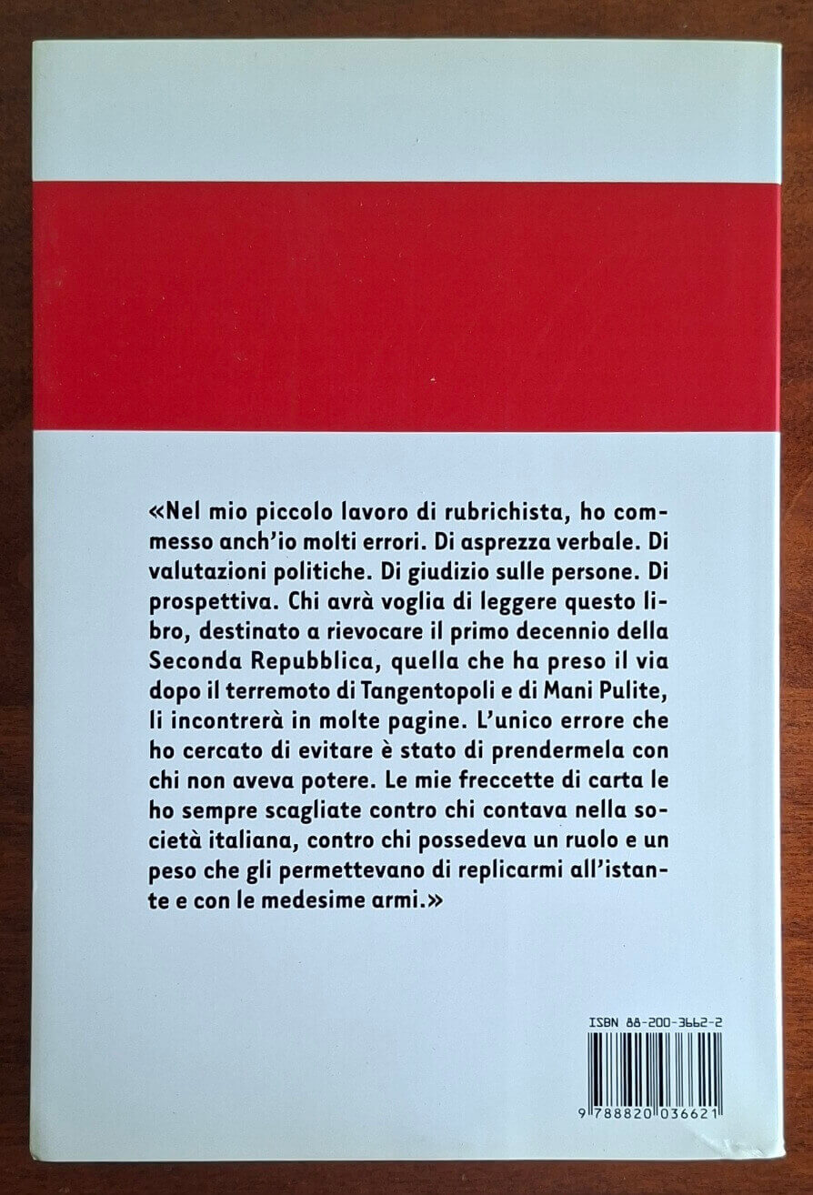 Bestiario d'Italia 1994-2004 - Giampaolo Pansa - Sperling