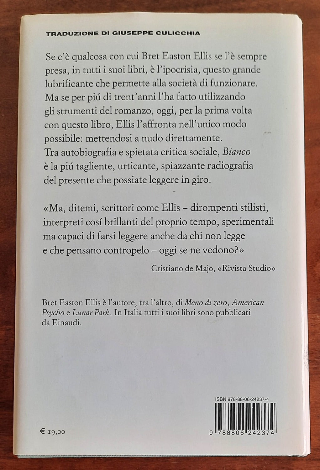 Bianco - di Bret Easton Ellis