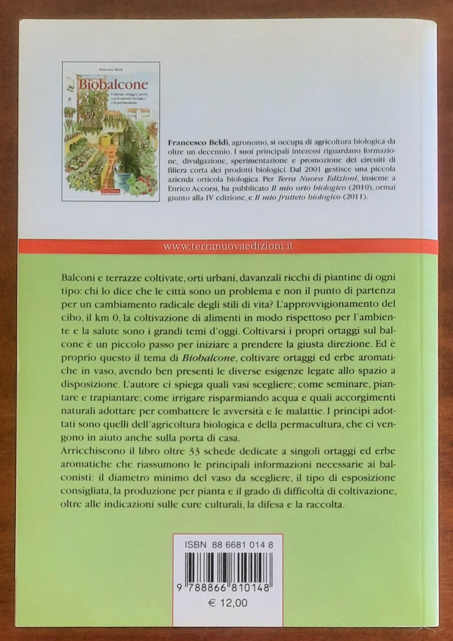 Biobalcone. Coltivare ortaggi e aromi con il metodo biologico e la permacultura