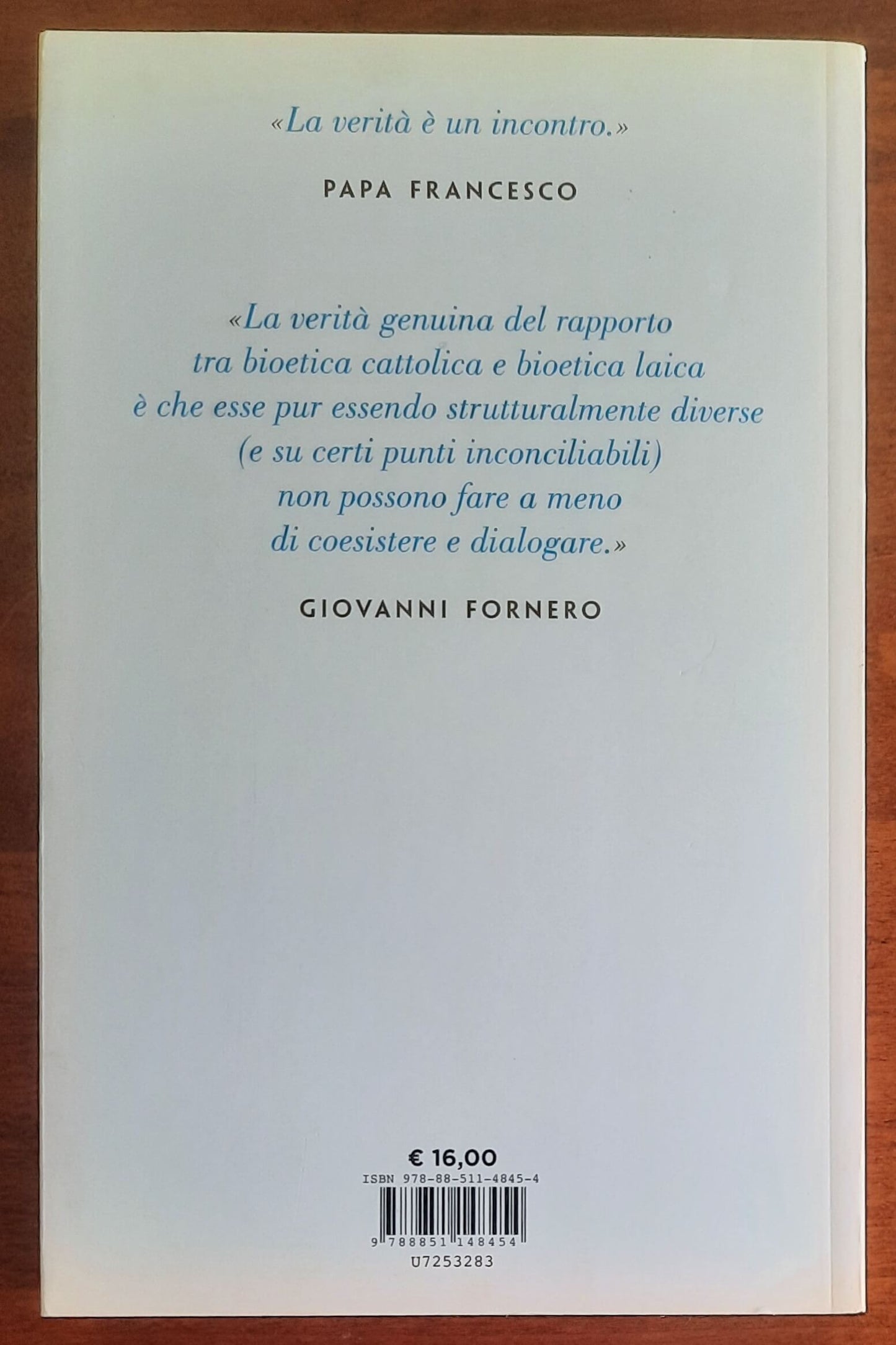 Bioetica cattolica e bioetica laica nell'era di papa Francesco. Che cosa è cambiato?