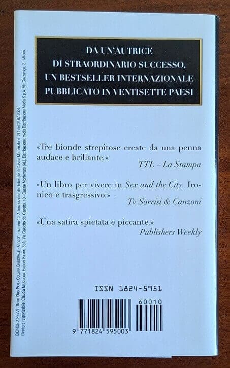 Bionde a pezzi - Candace Bushnell - Piemme Pocket