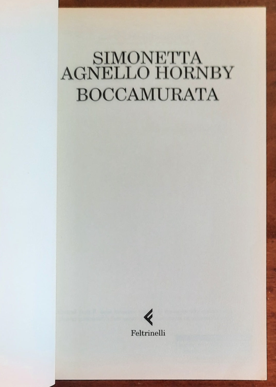 Boccamurata - di Simonetta Agnello Hornby