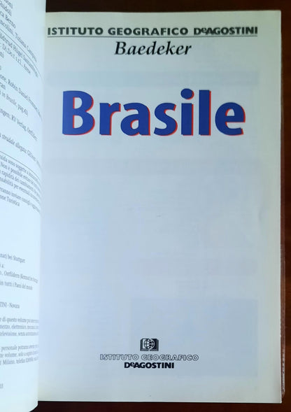 Brasile. Guida + carta stradale - De Agostini - Baedeker