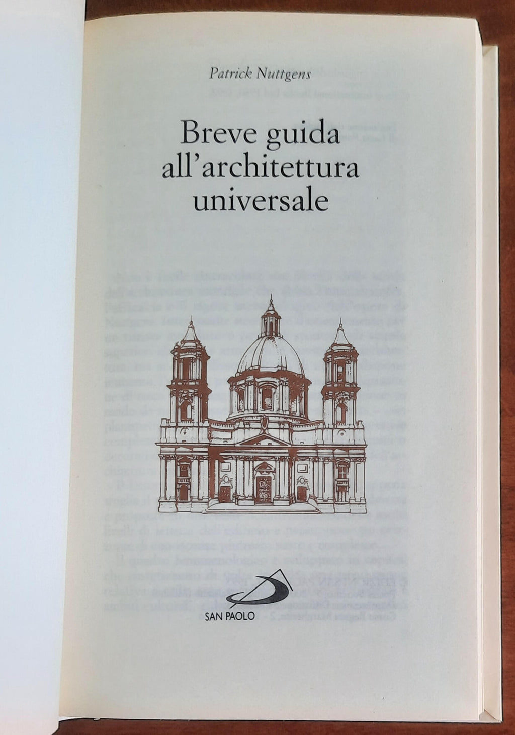 Breve guida all’architettura universale - Patrick Nuttgens - San Paolo