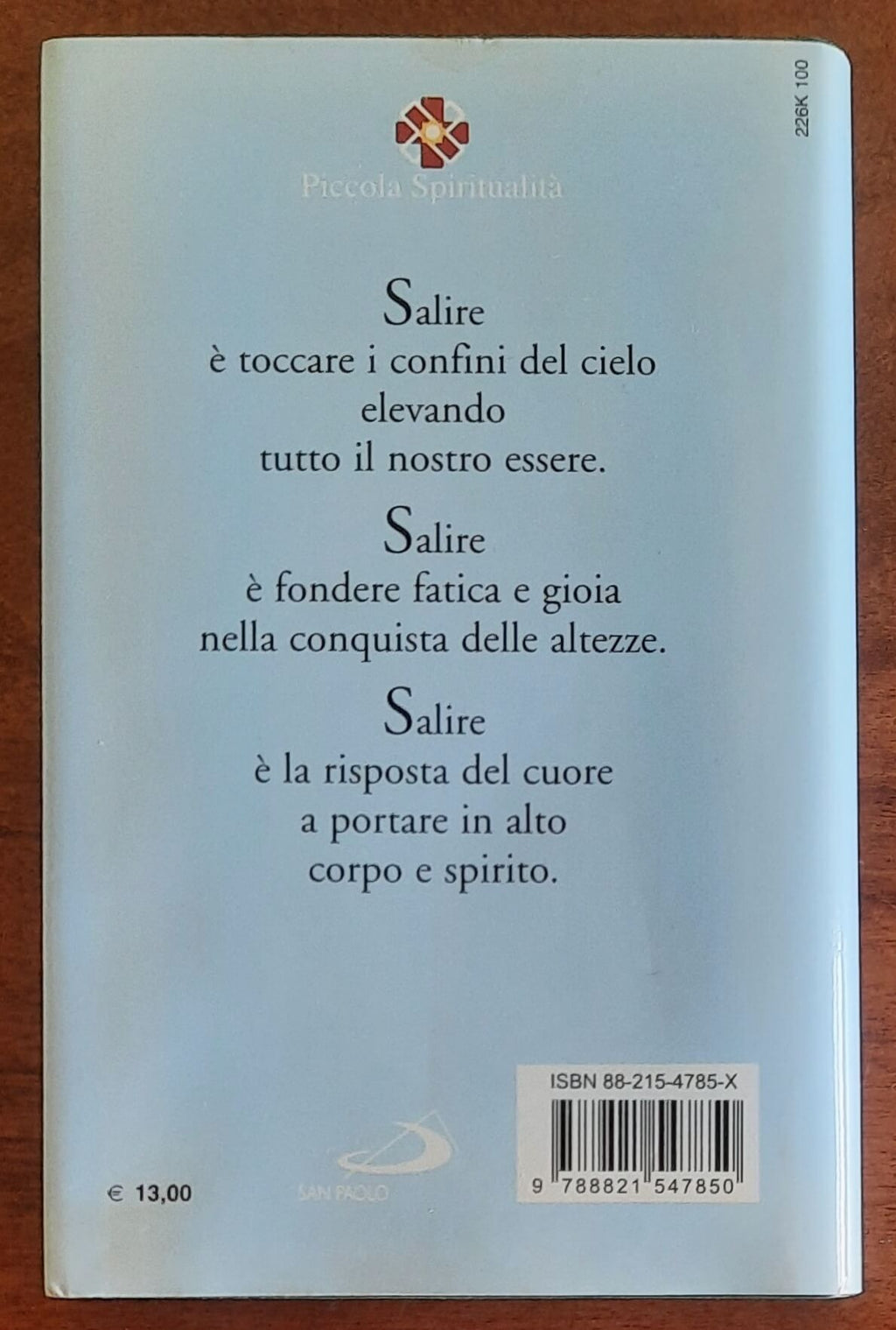 Breviario dell’Alpinista - di Luigi Bianchi - Edizioni San Paolo