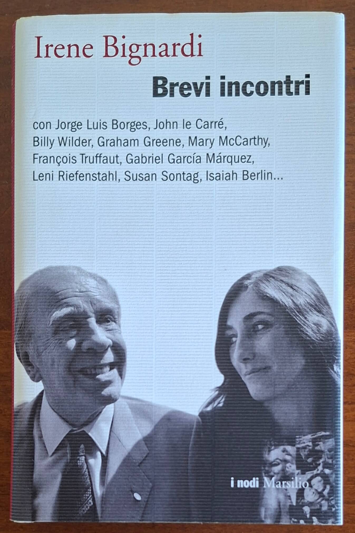 Brevi incontri con Jorge Luis Borges, John le Carré, Billy Wilder, Graham Greene