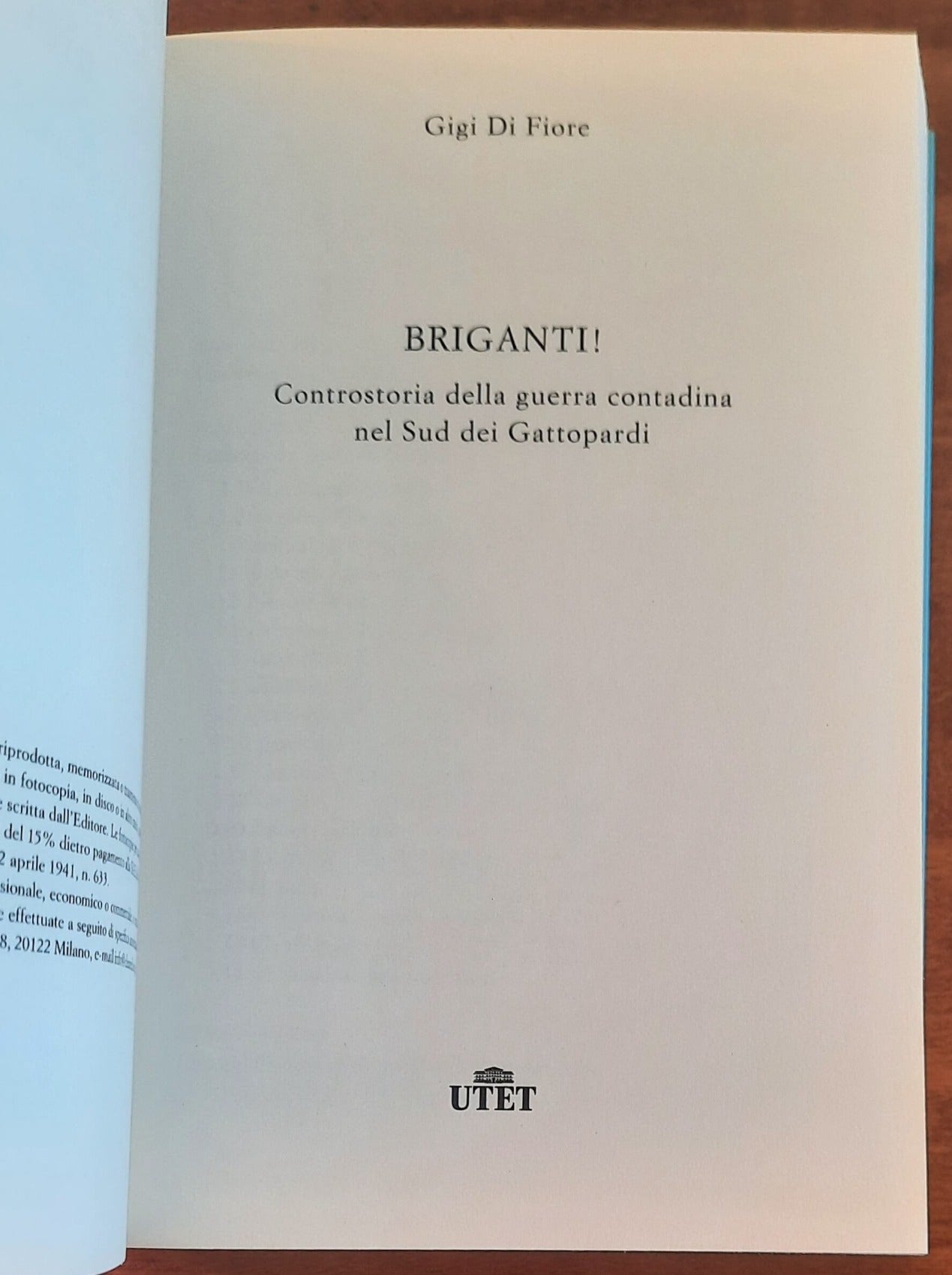 Briganti! Controstoria della guerra contadina nel Sud dei Gattopardi