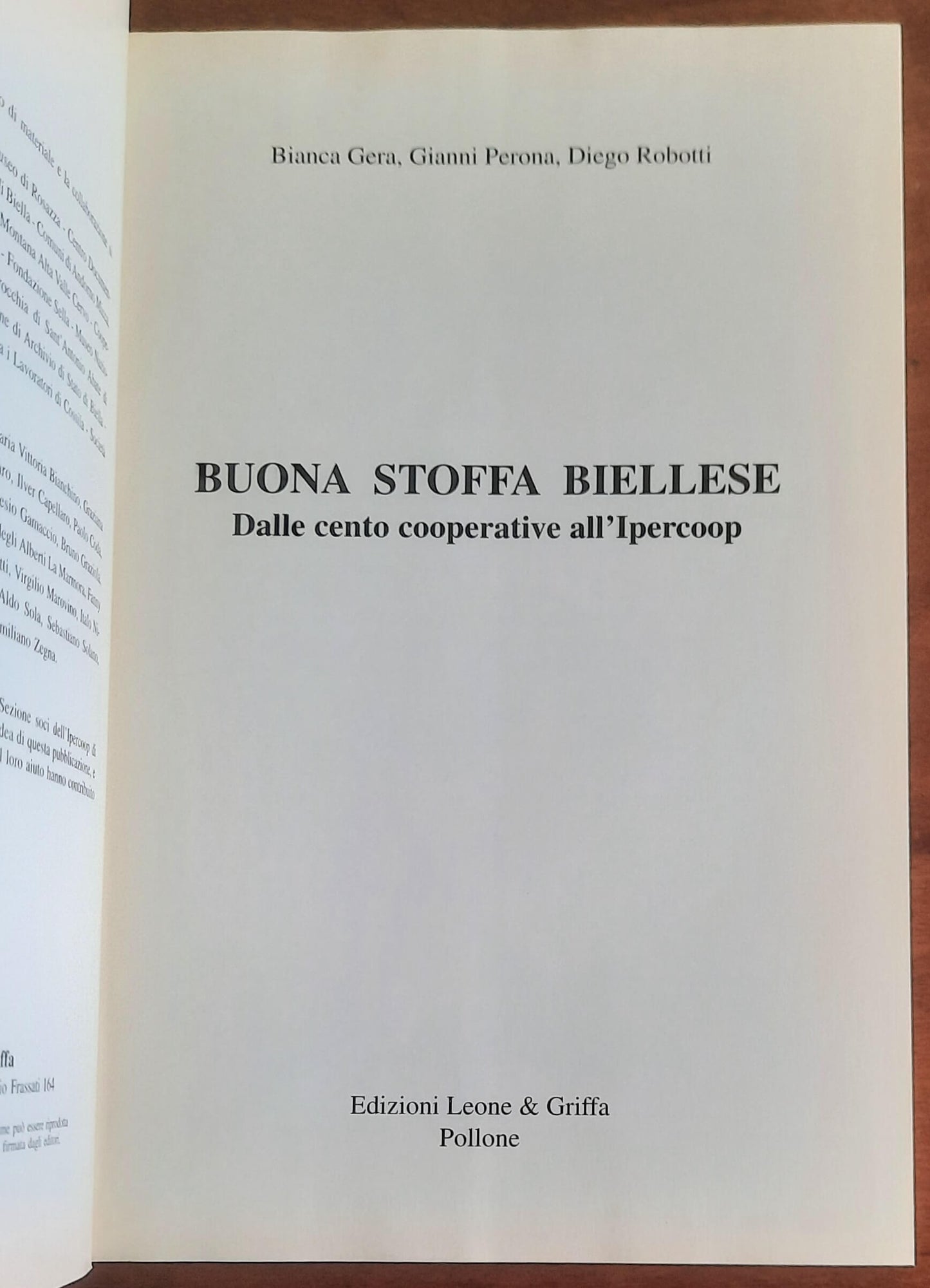 Buona stoffa biellese. Dalle cento cooperative all’Ipercoop