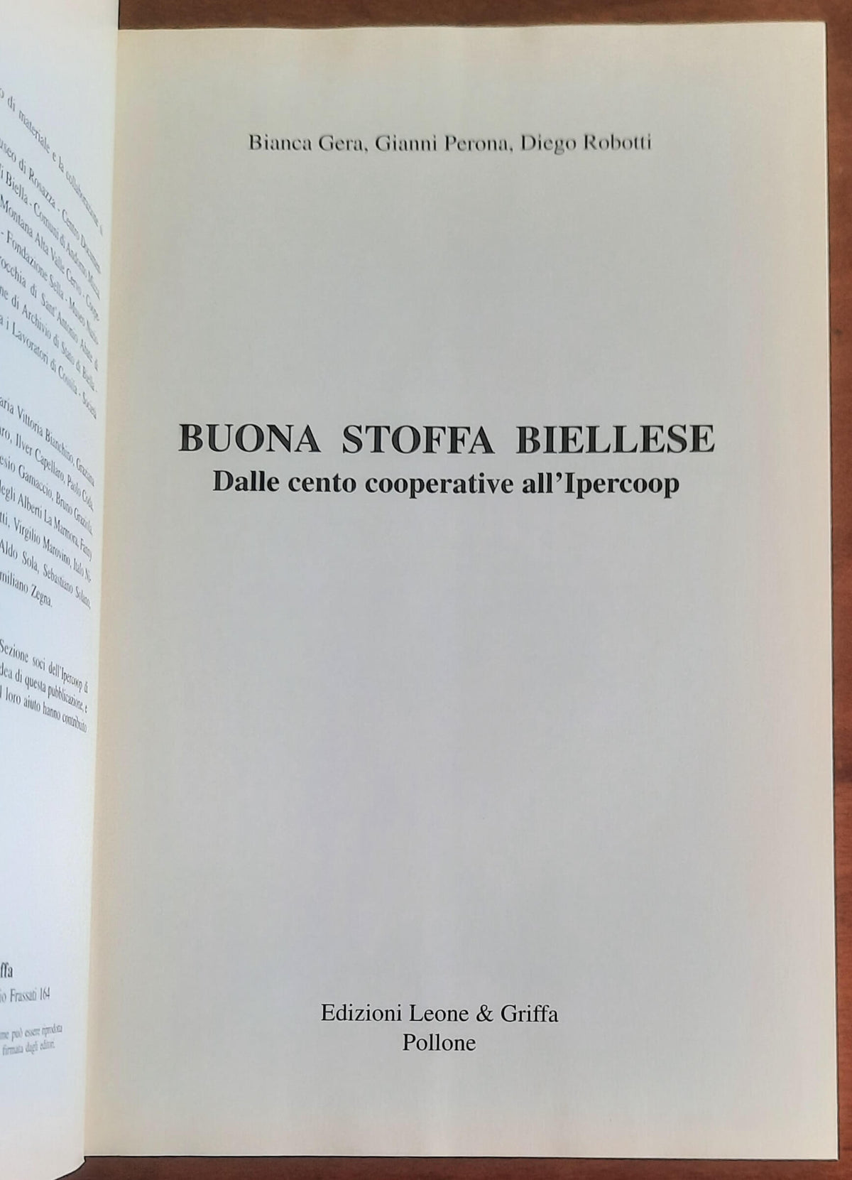 Buona stoffa biellese. Dalle cento cooperative all’Ipercoop