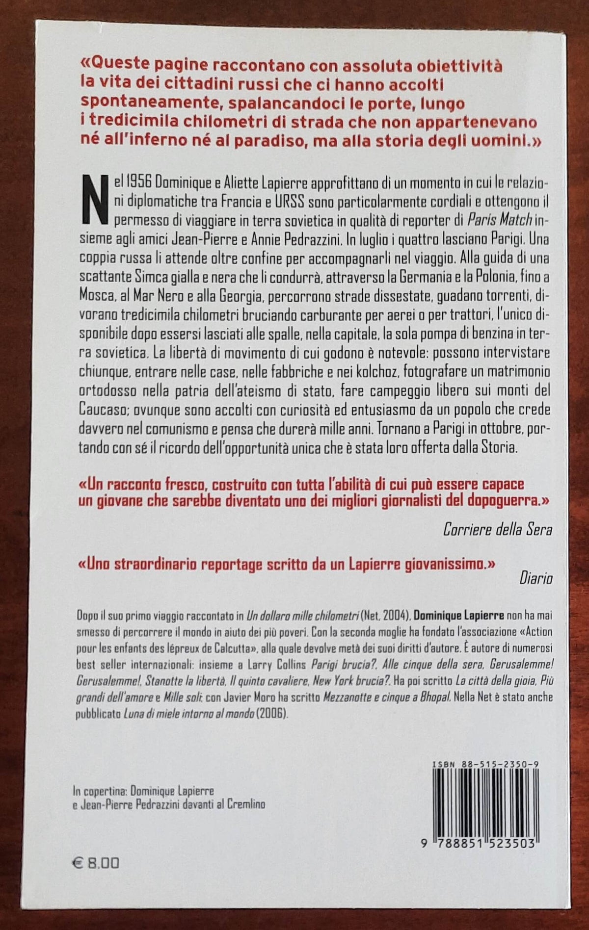 C’era una volta l’URSS - di Dominique Lapierre - Il Saggiatore