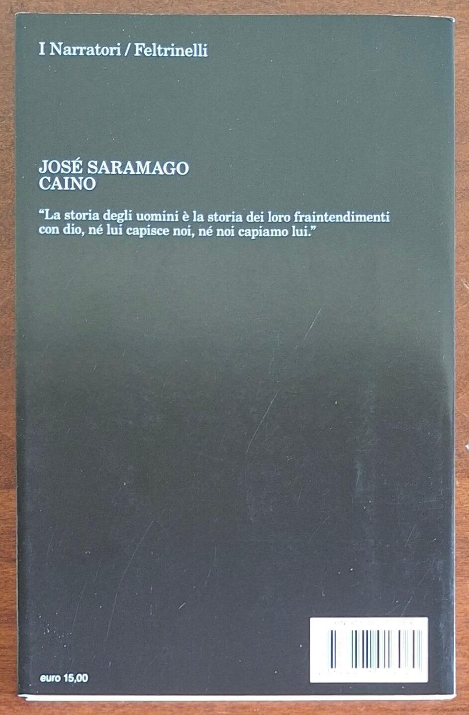 Caino - di Jose Saramago - Feltrinelli