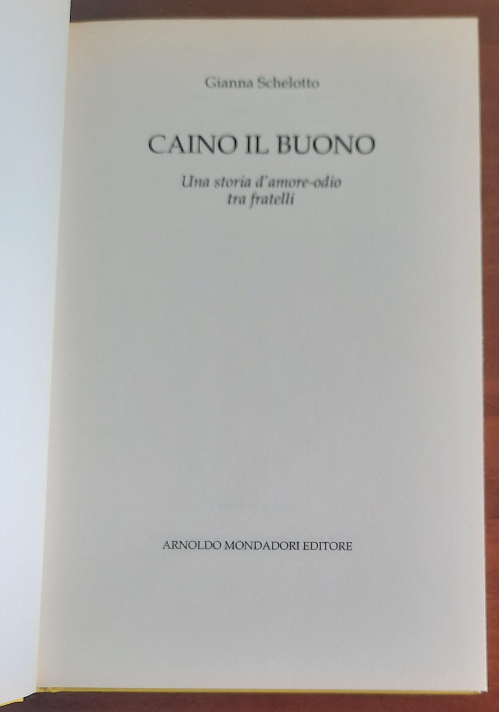 Caino il buono. Una storia d’amore-odio tra fratelli - Libreria Biellese