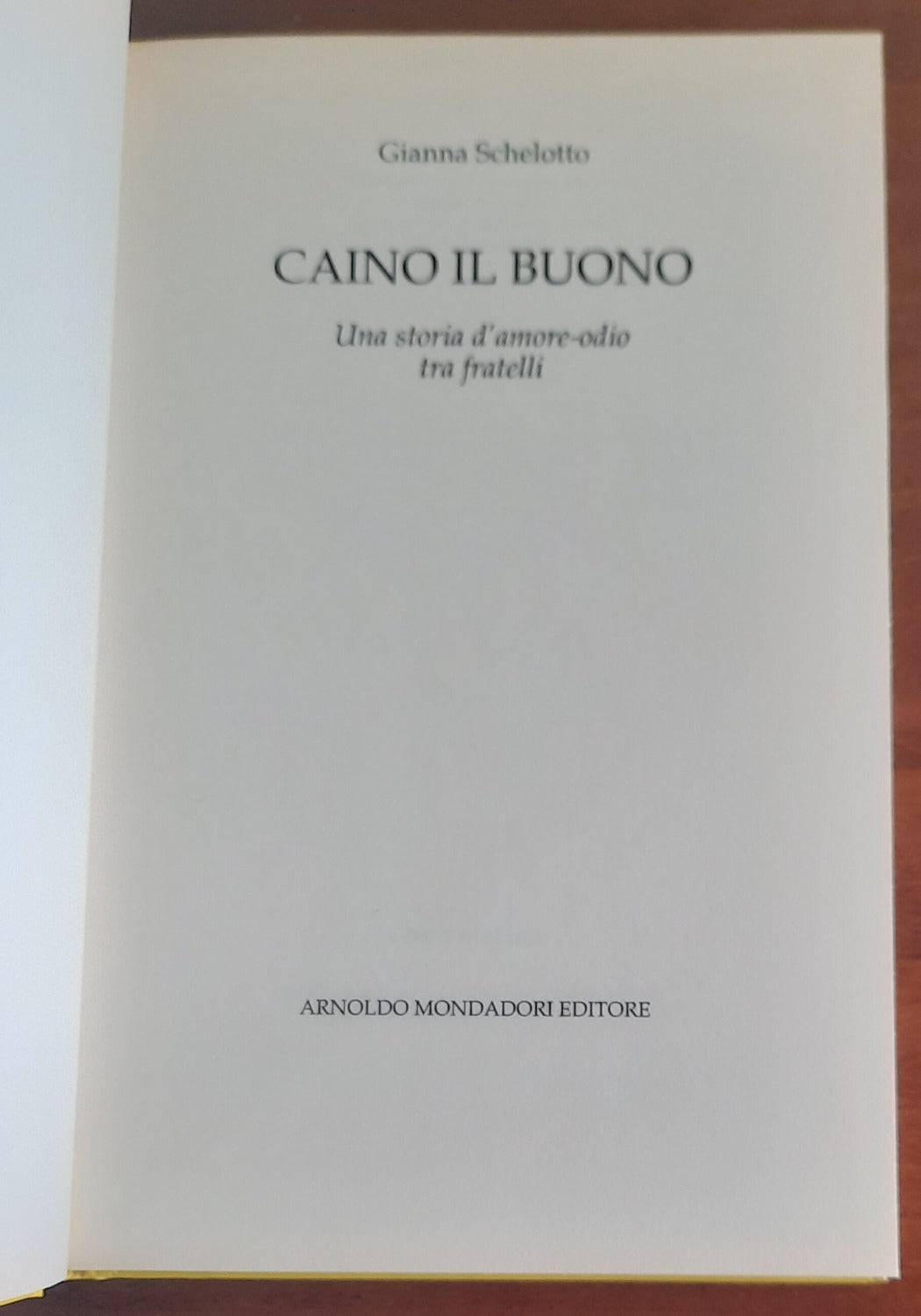 Caino il buono. Una storia d’amore-odio tra fratelli - Libreria Biellese