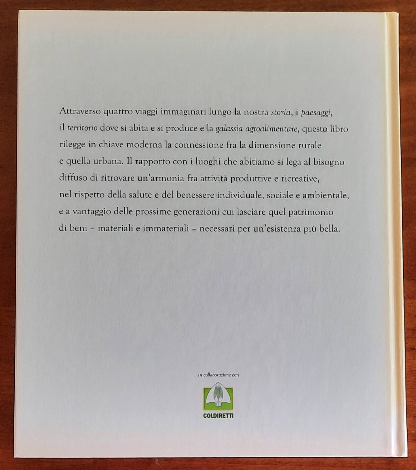 Campagna e città. Dialogo fra due mondi in cerca di nuovi equilibri