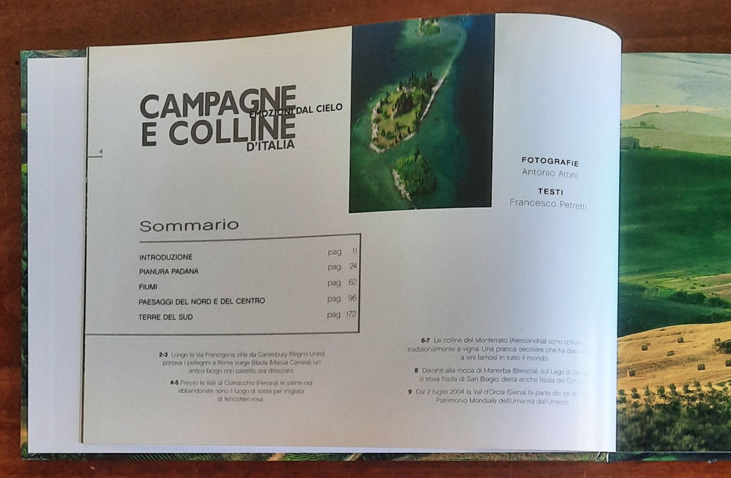 Campagne e colline d'Italia. Emozioni dal cielo - Edizioni White Star