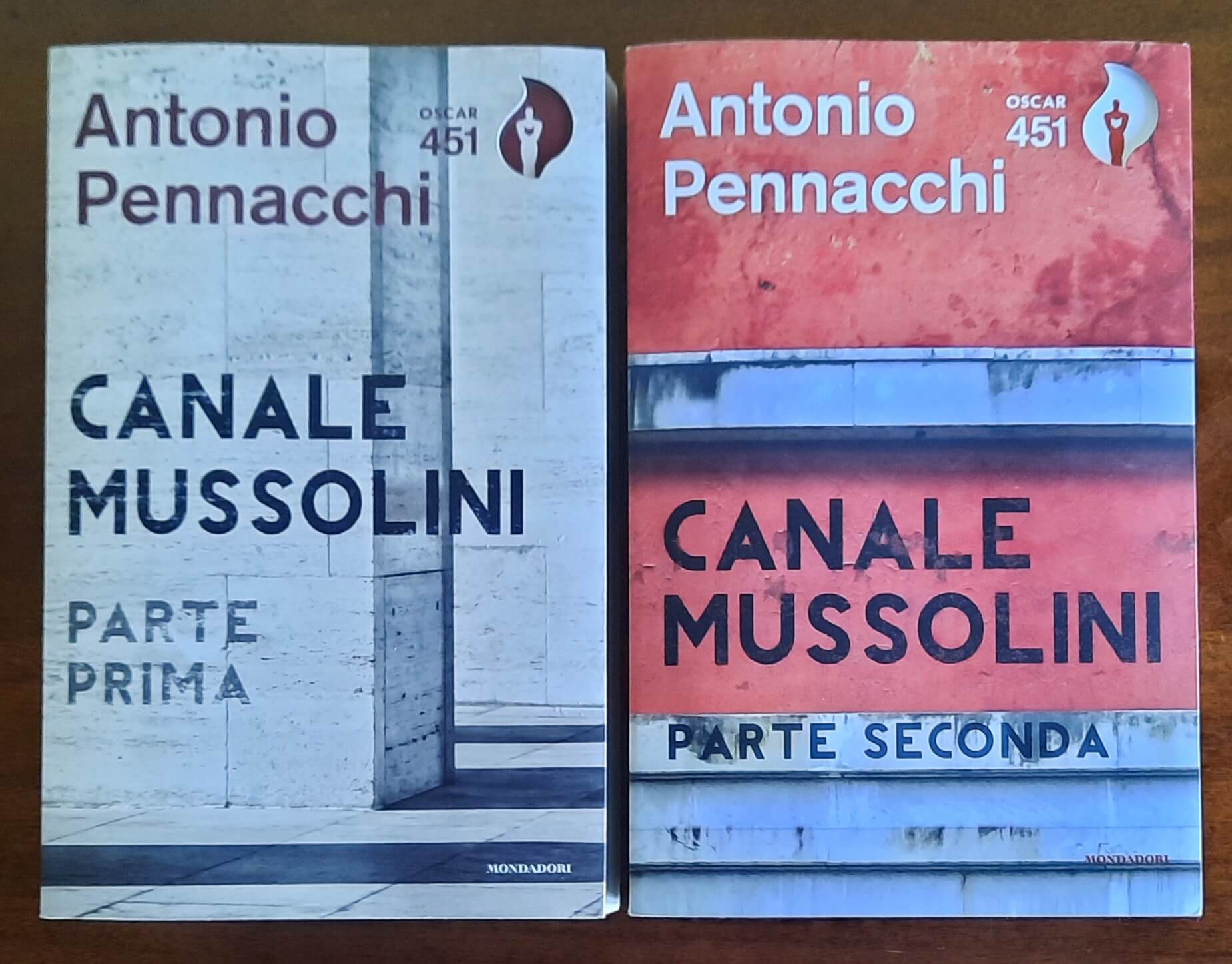 Canale Mussolini - 2 volumi - di Antonio Pennacchi