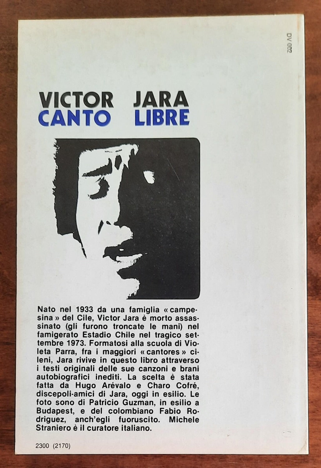 Canto libre - di Victor Jara - Vallecchi Editore