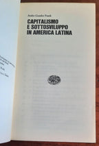 Capitalismo e sottosviluppo in America Latina - Einaudi