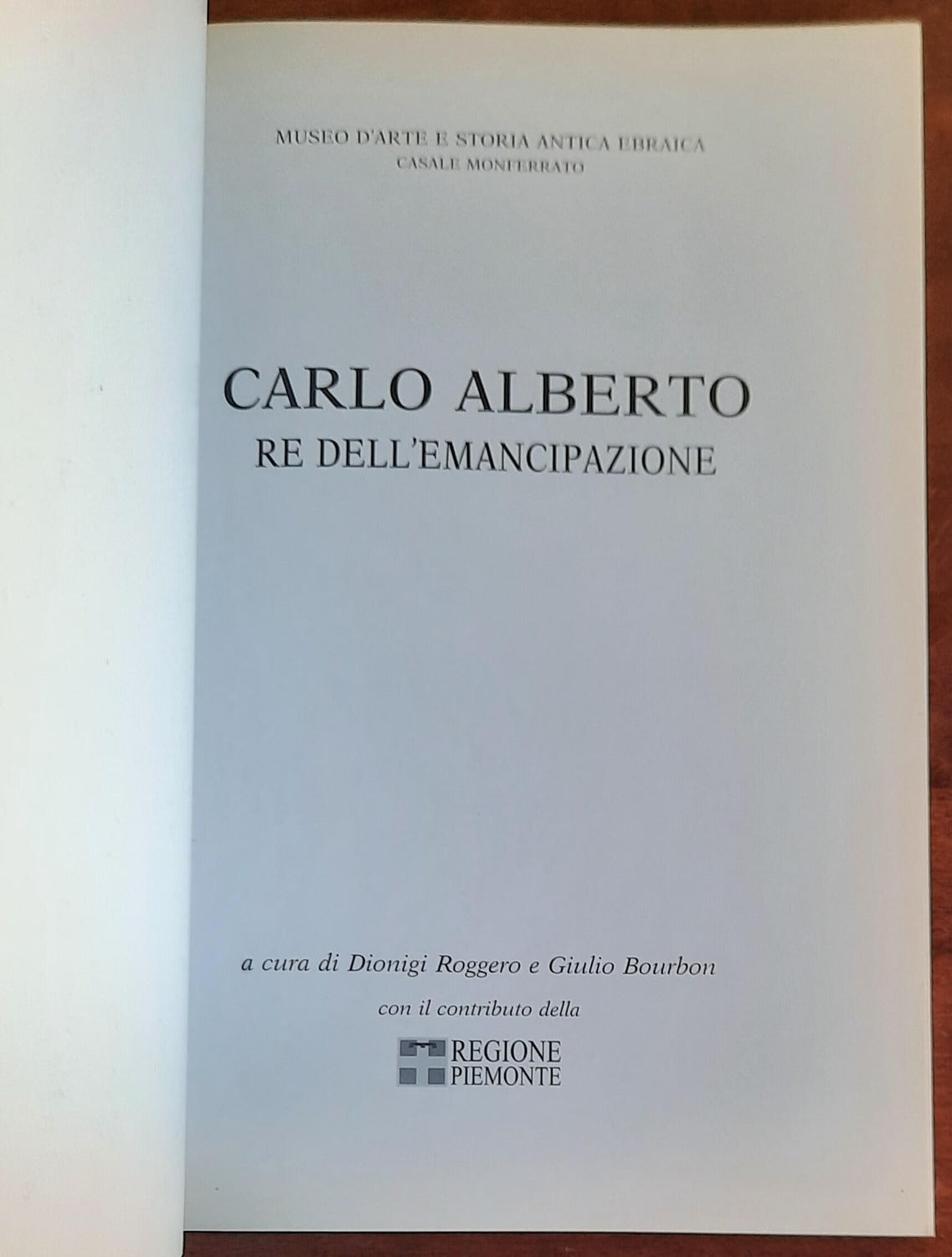 Carlo Alberto re dell’emancipazione - Museo D’arte E Storia Antica Ebraica