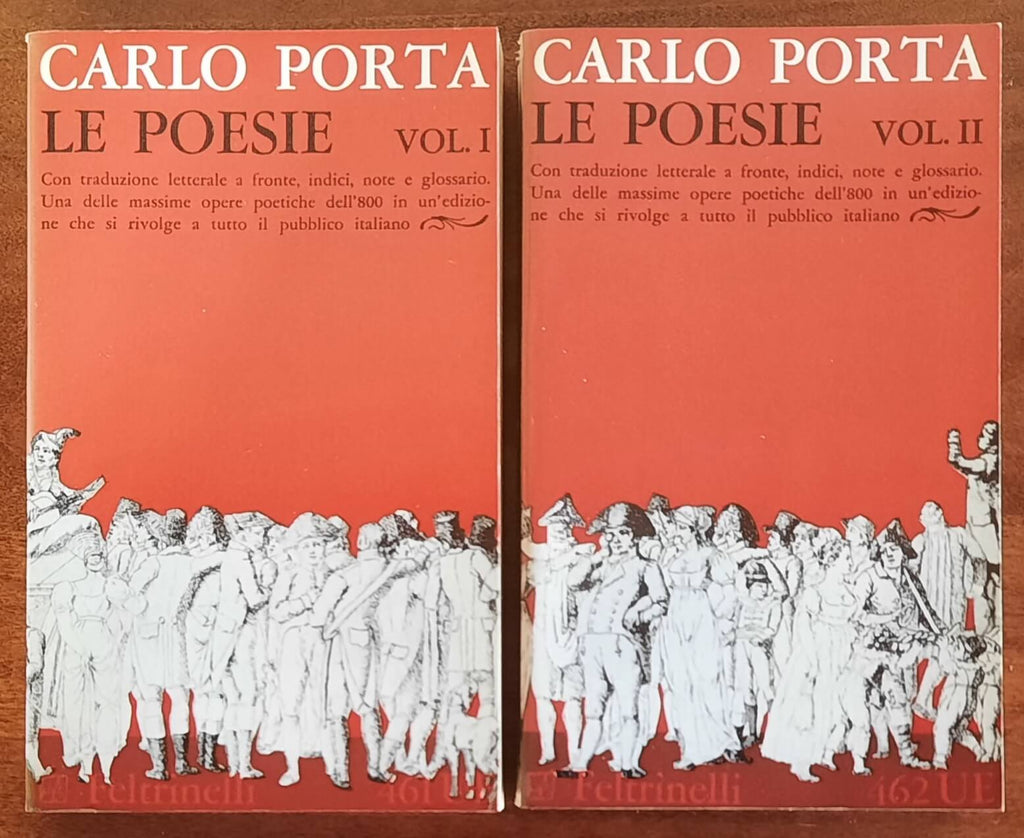 Carlo Porta Le poesie - 2 vol. - Feltrinelli