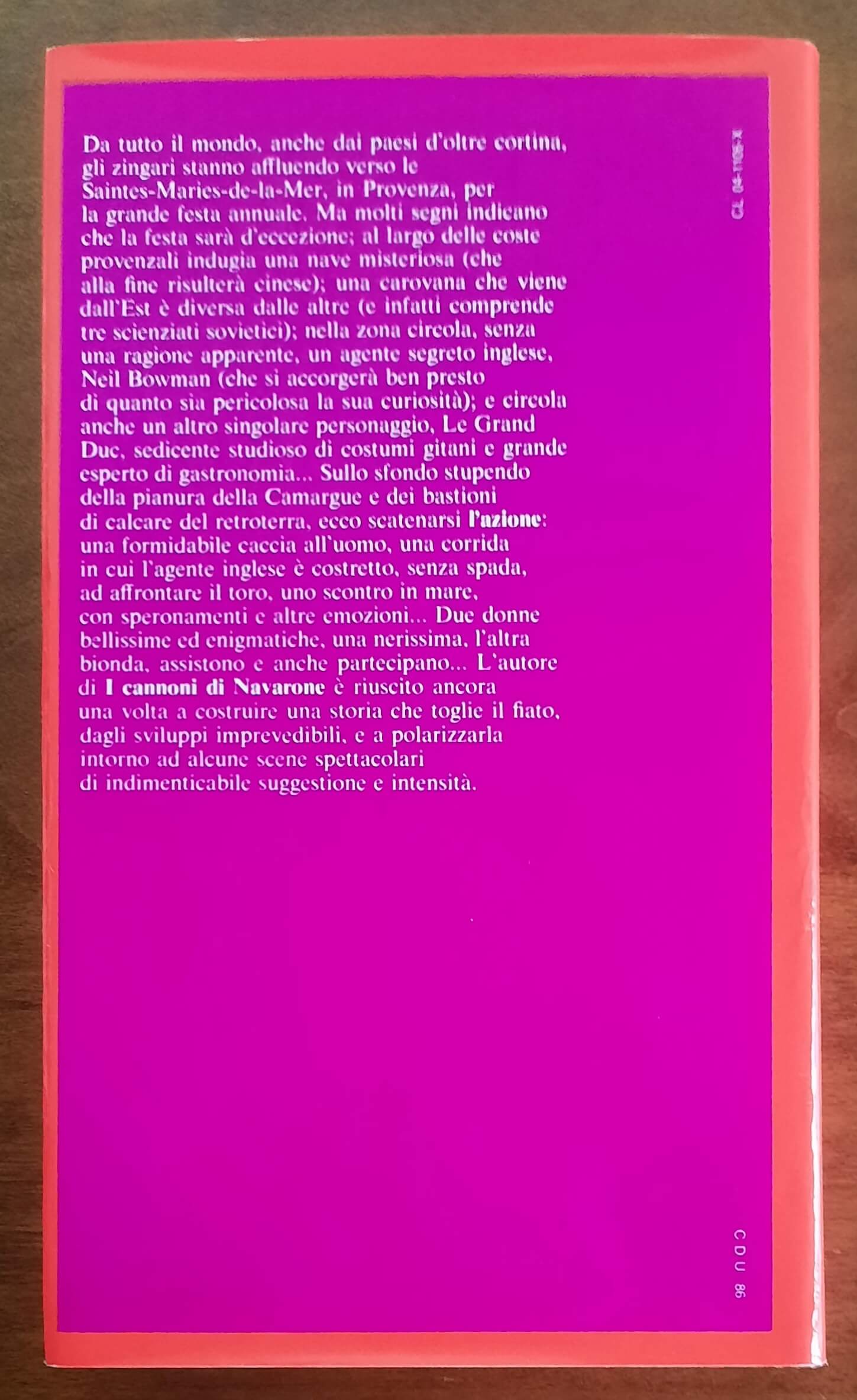 Carovana per Vaccares - di Alistair Maclean - Bompiani