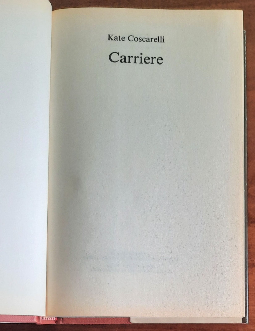 Carriere - di Kate Coscarelli - CDE