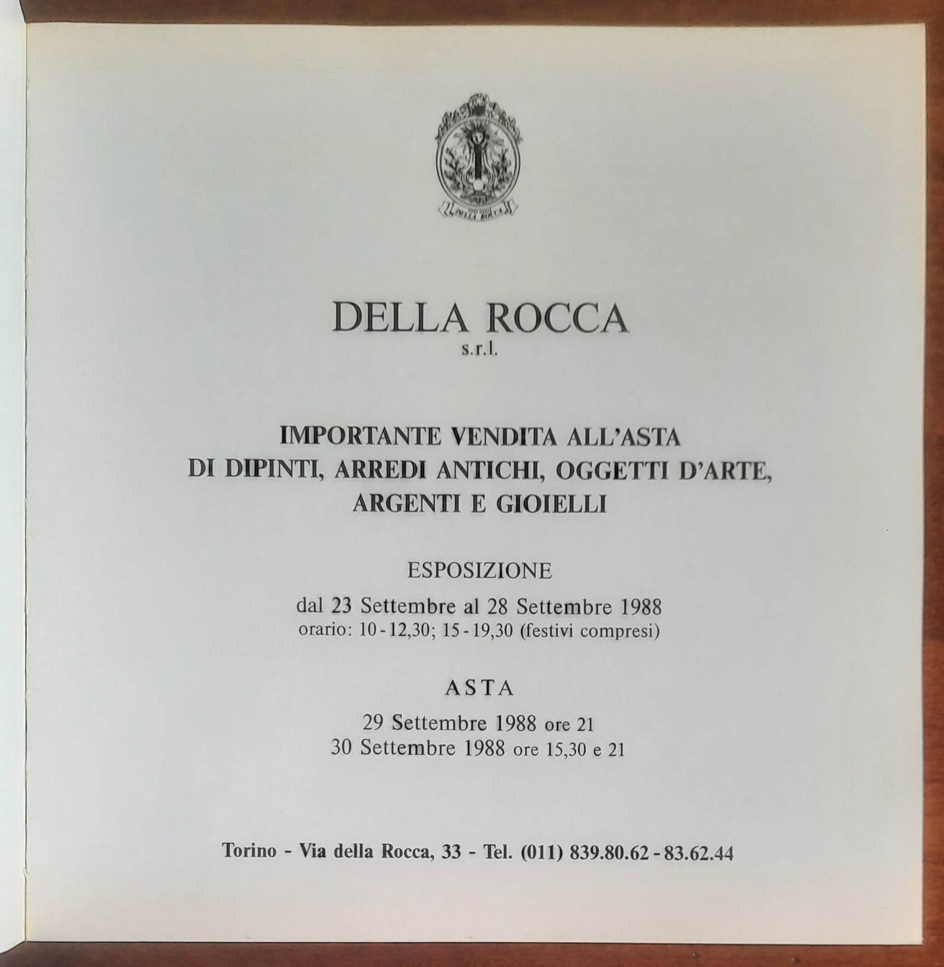 Casa d’aste Della Rocca - Tipostampa