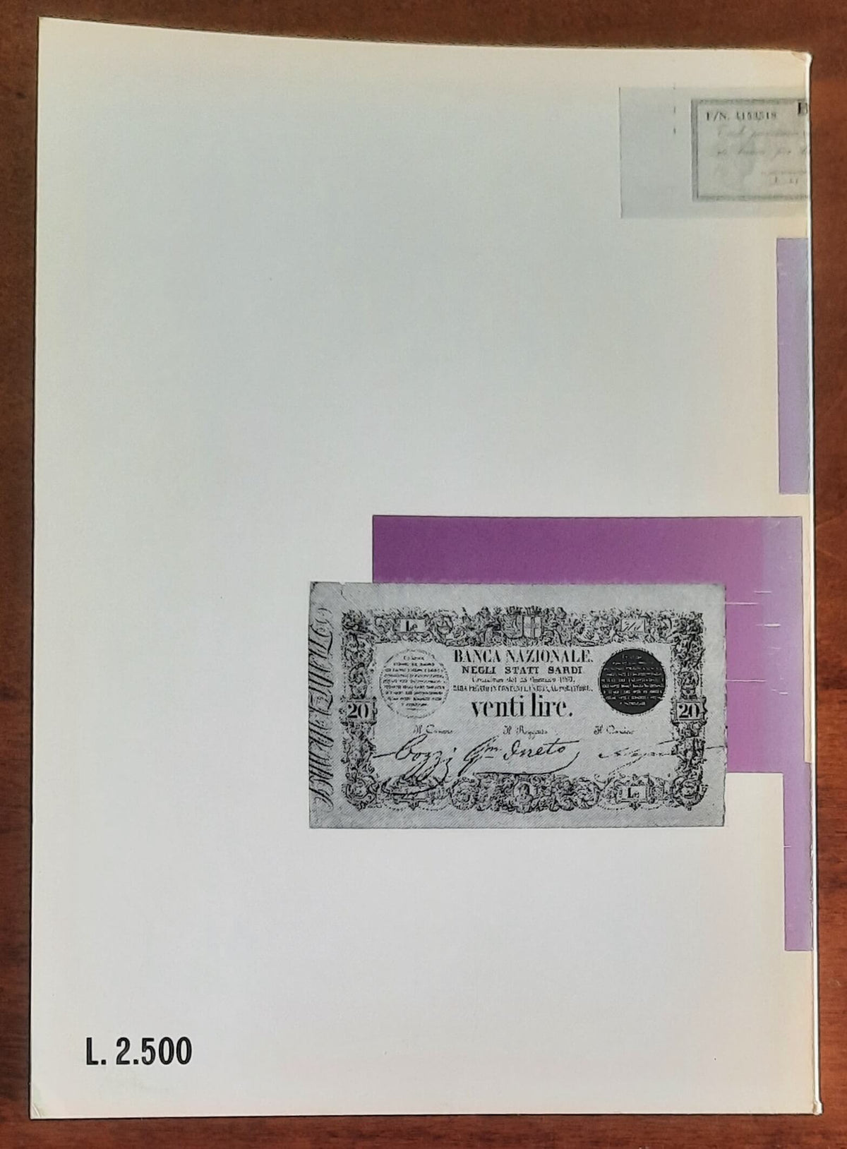 Catalogo della carta moneta italiana 1746 - 1967 con valutazioni