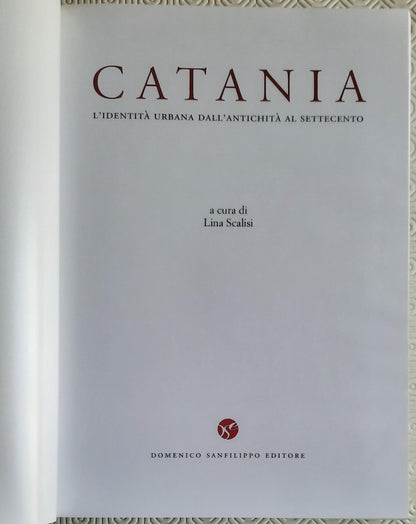 Catania. L'identità umana dall'Antichità al Settecento