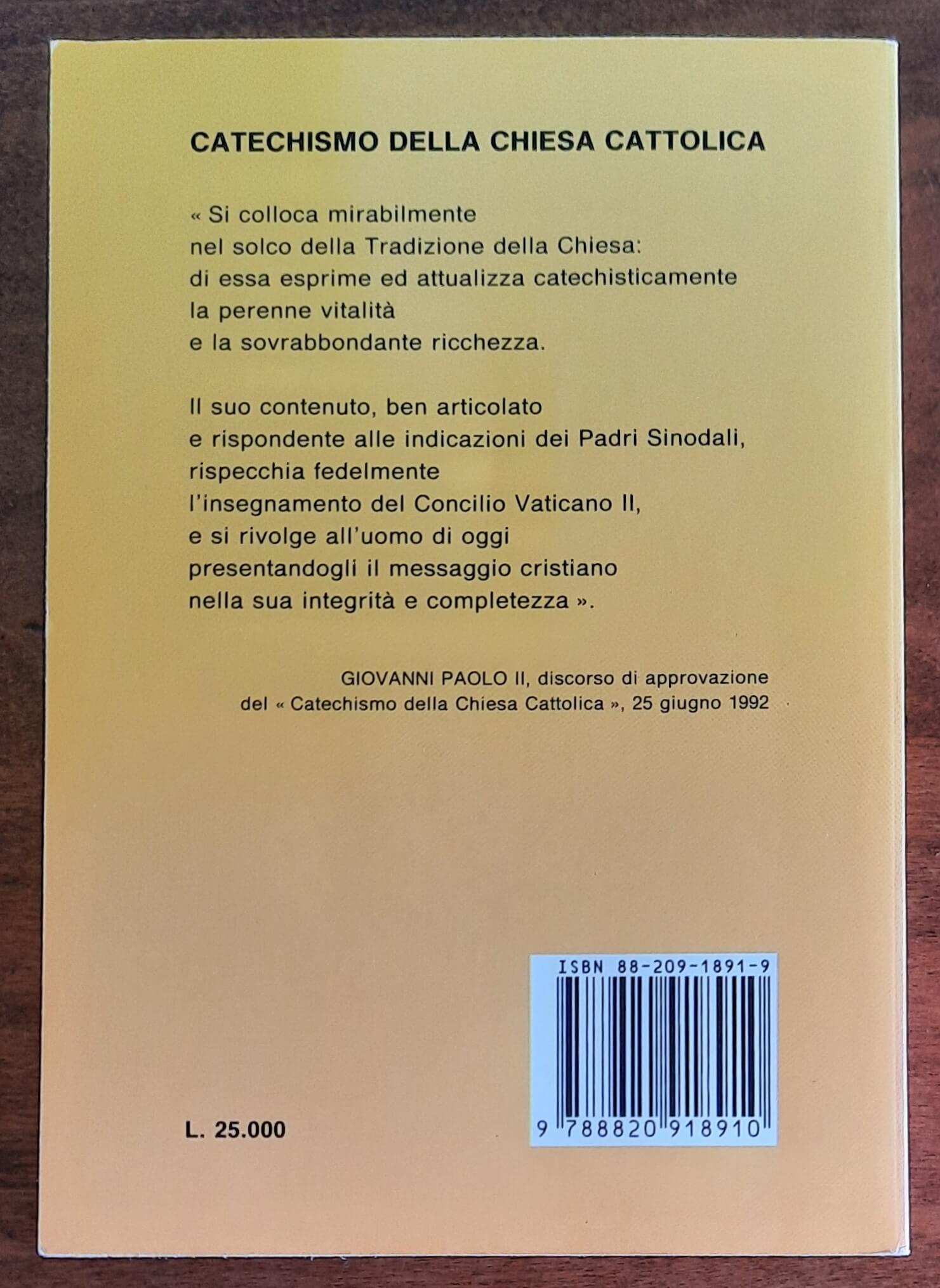 Catechismo della Chiesa Cattolica - Libreria Editrice Vaticana