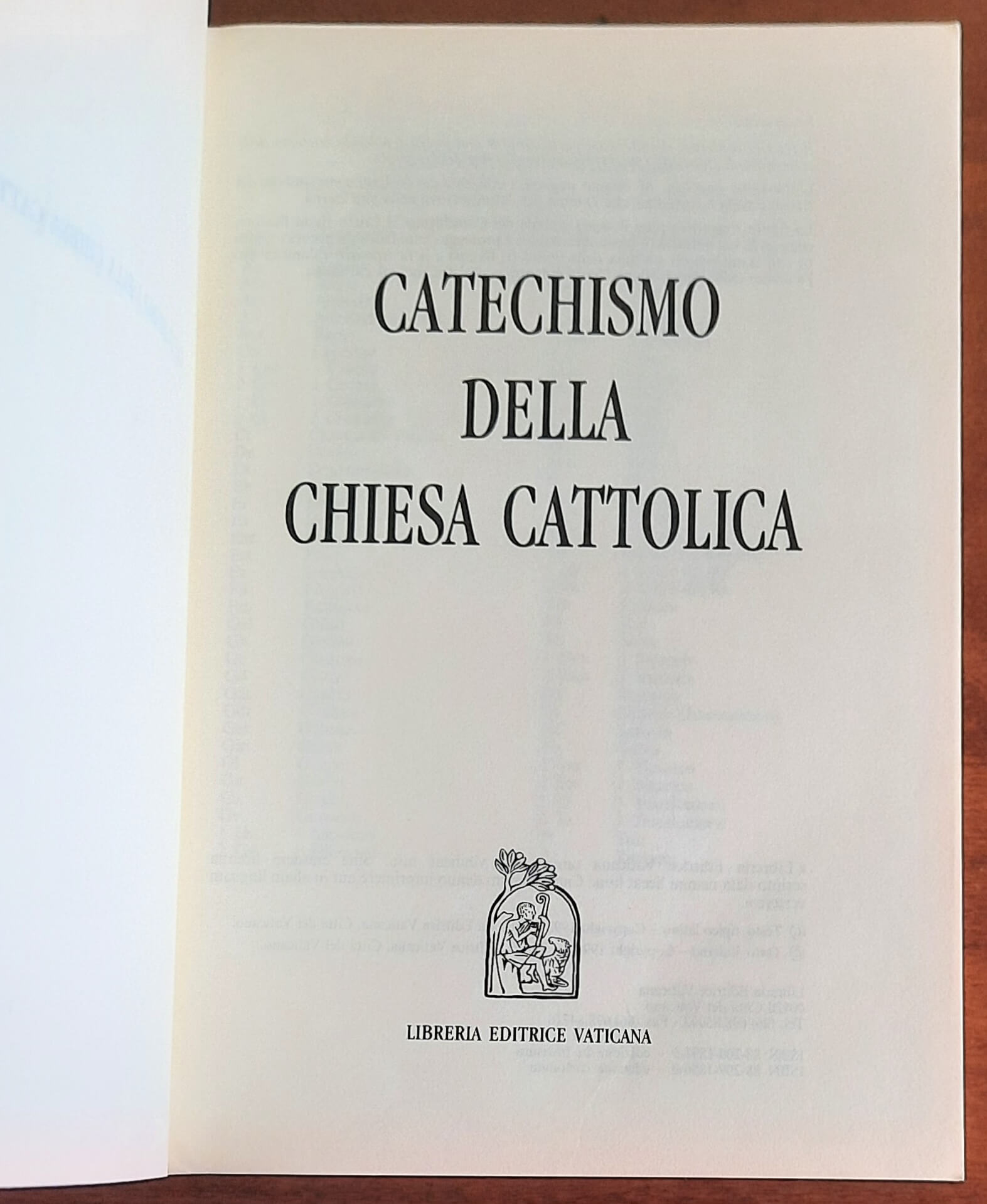 Catechismo della Chiesa Cattolica - Libreria Editrice Vaticana