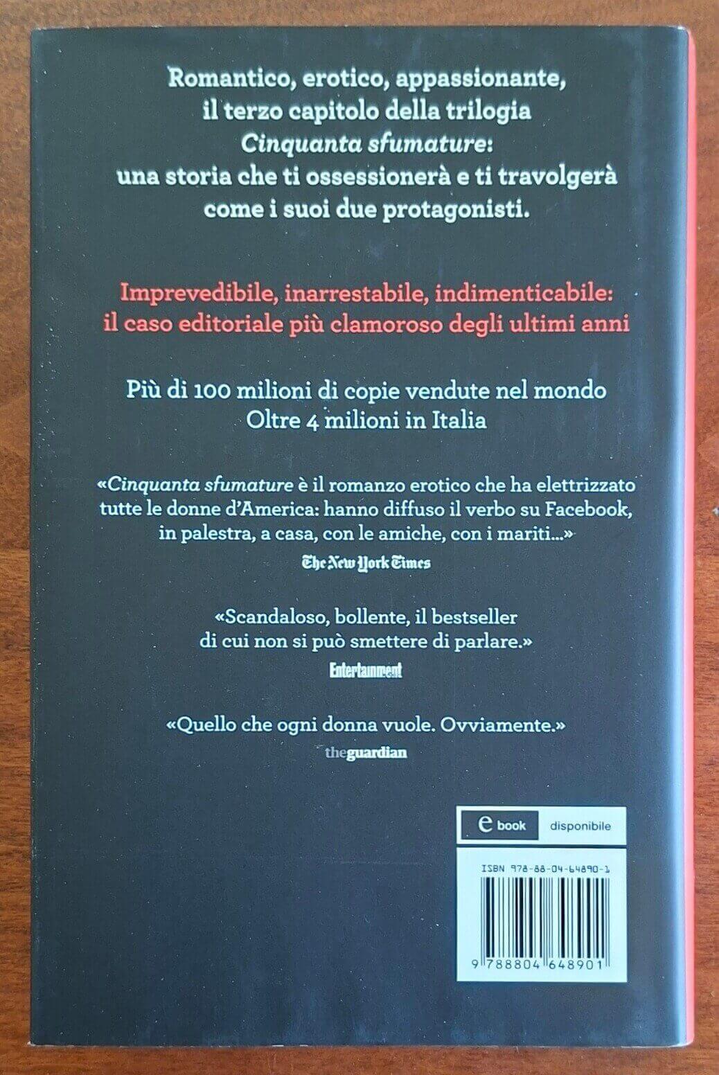Cinquanta sfumature di Rosso - E.L. James - Mondadori