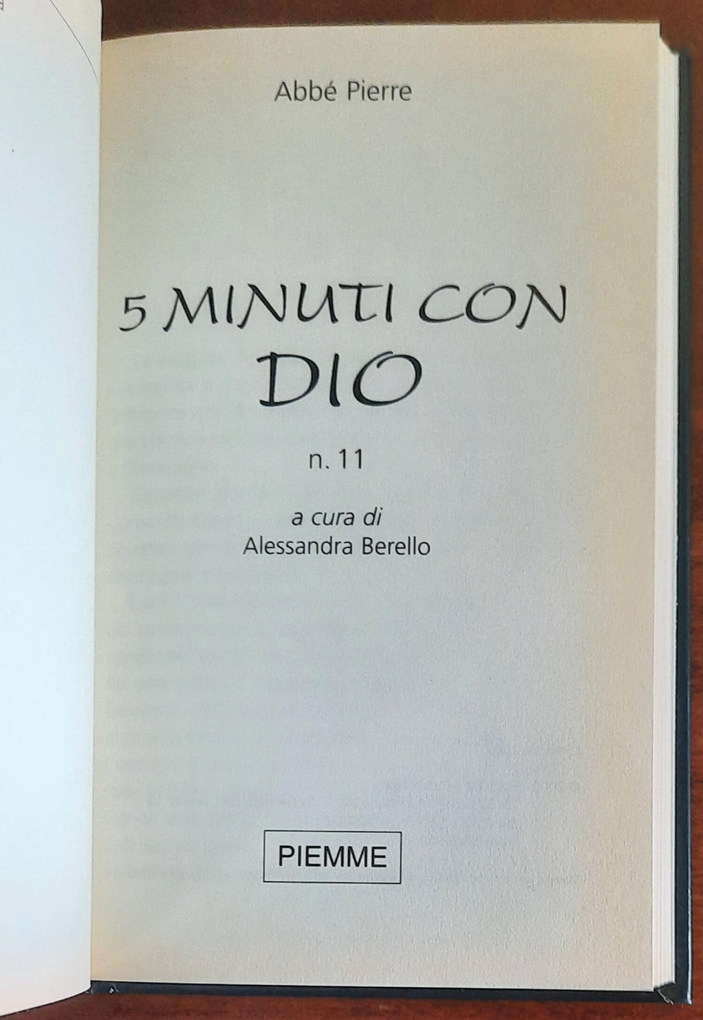 Cinque minuti con Dio - Piemme