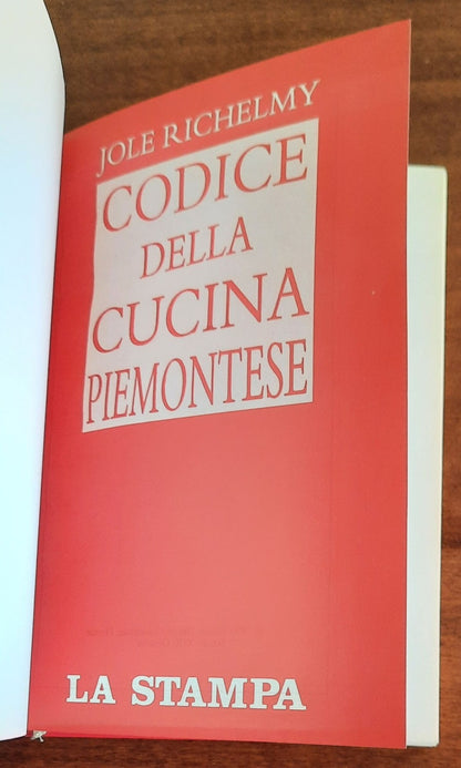 Codice della cucina piemontese