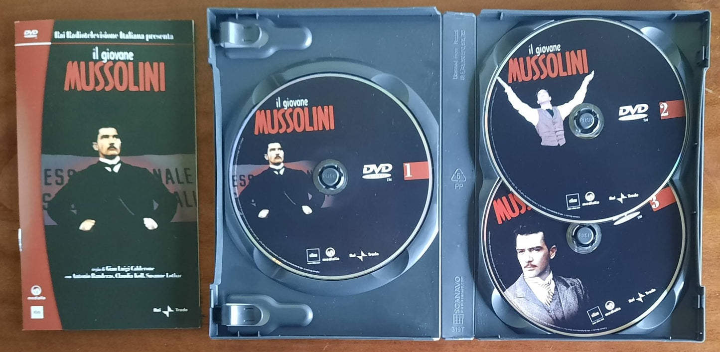 Cofanetto 3 DVD: Il giovane Mussolini - Rai Trade